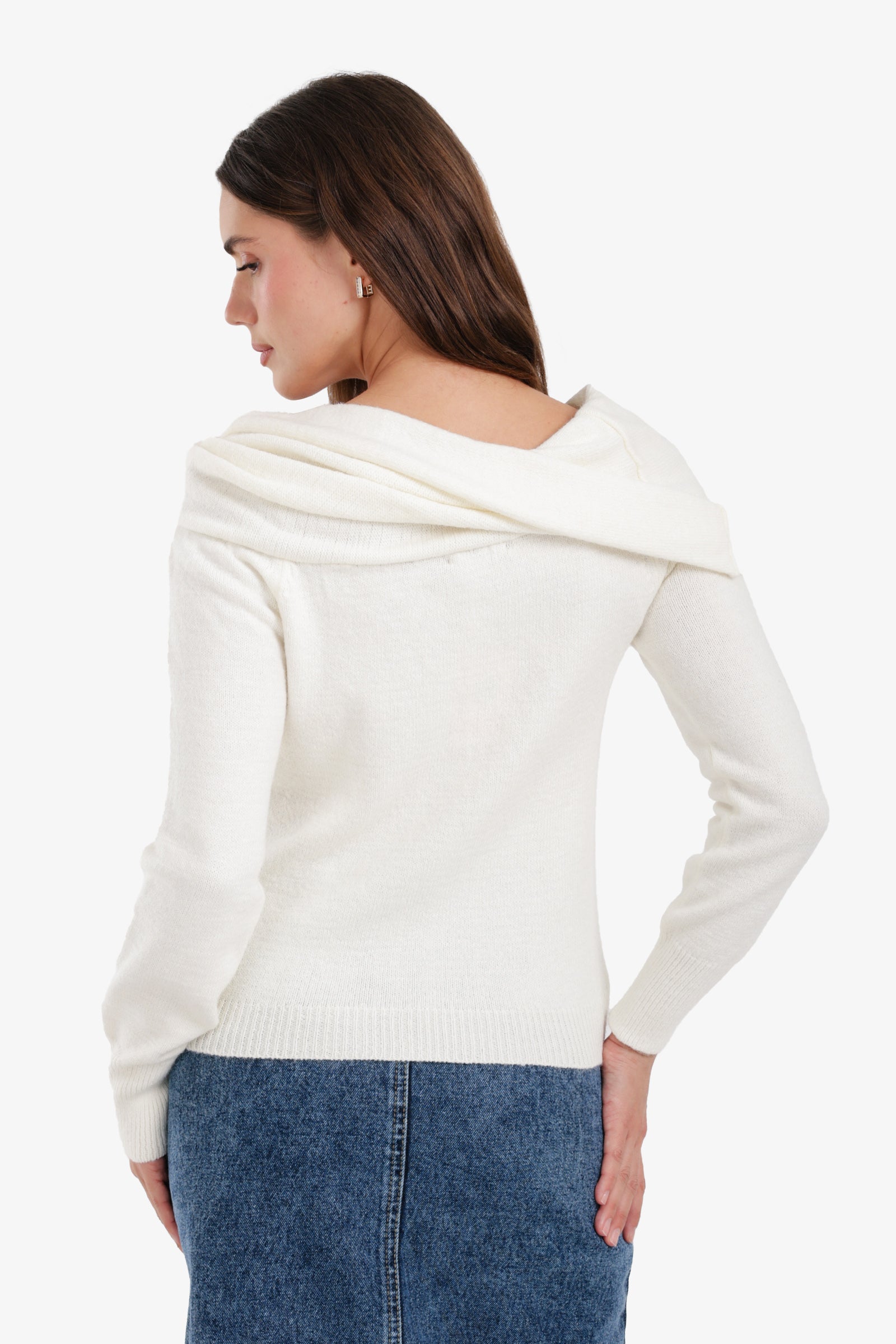 Classic Cowl Neck Pullover