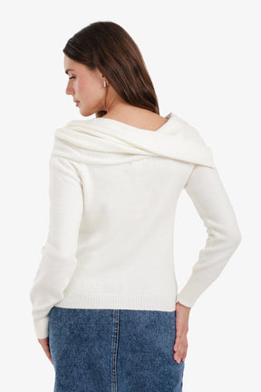 Classic Cowl Neck Pullover