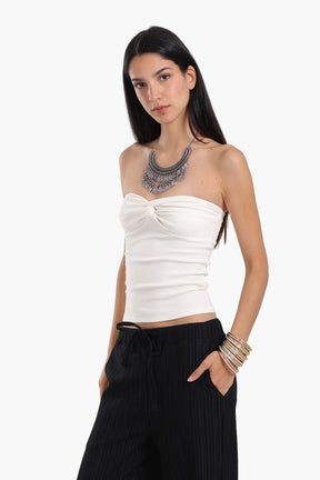 Gathered Front Detail Top