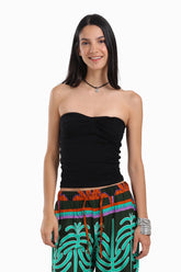 Gathered Front Detail Top