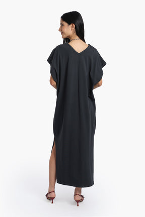Lounge Dress with Side Slits