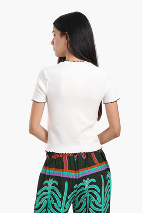 Top with Colored Edges