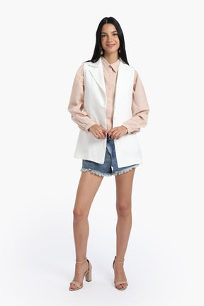 Notch Collar Vest