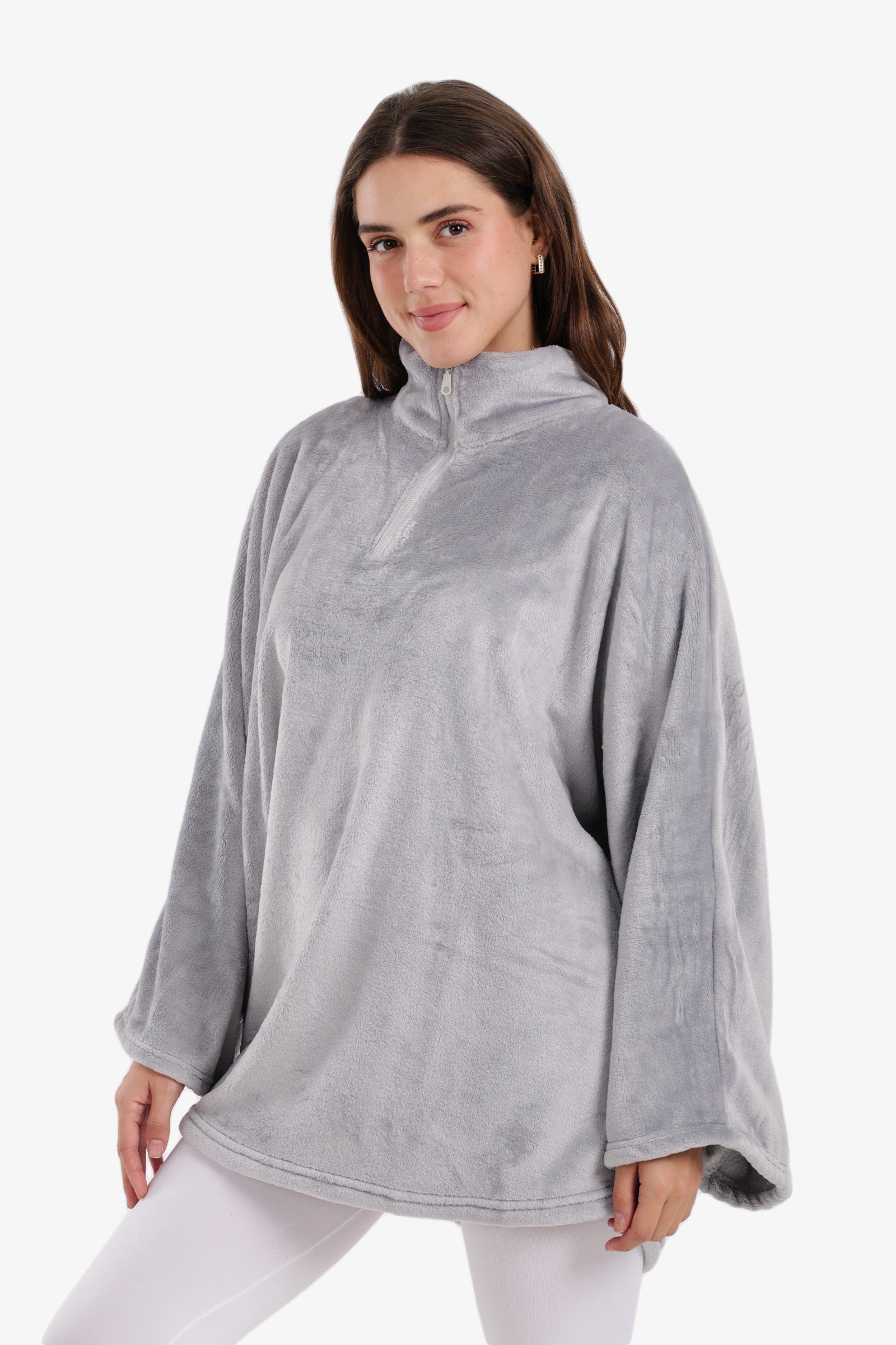 Velvet Poncho Wearable Blanket