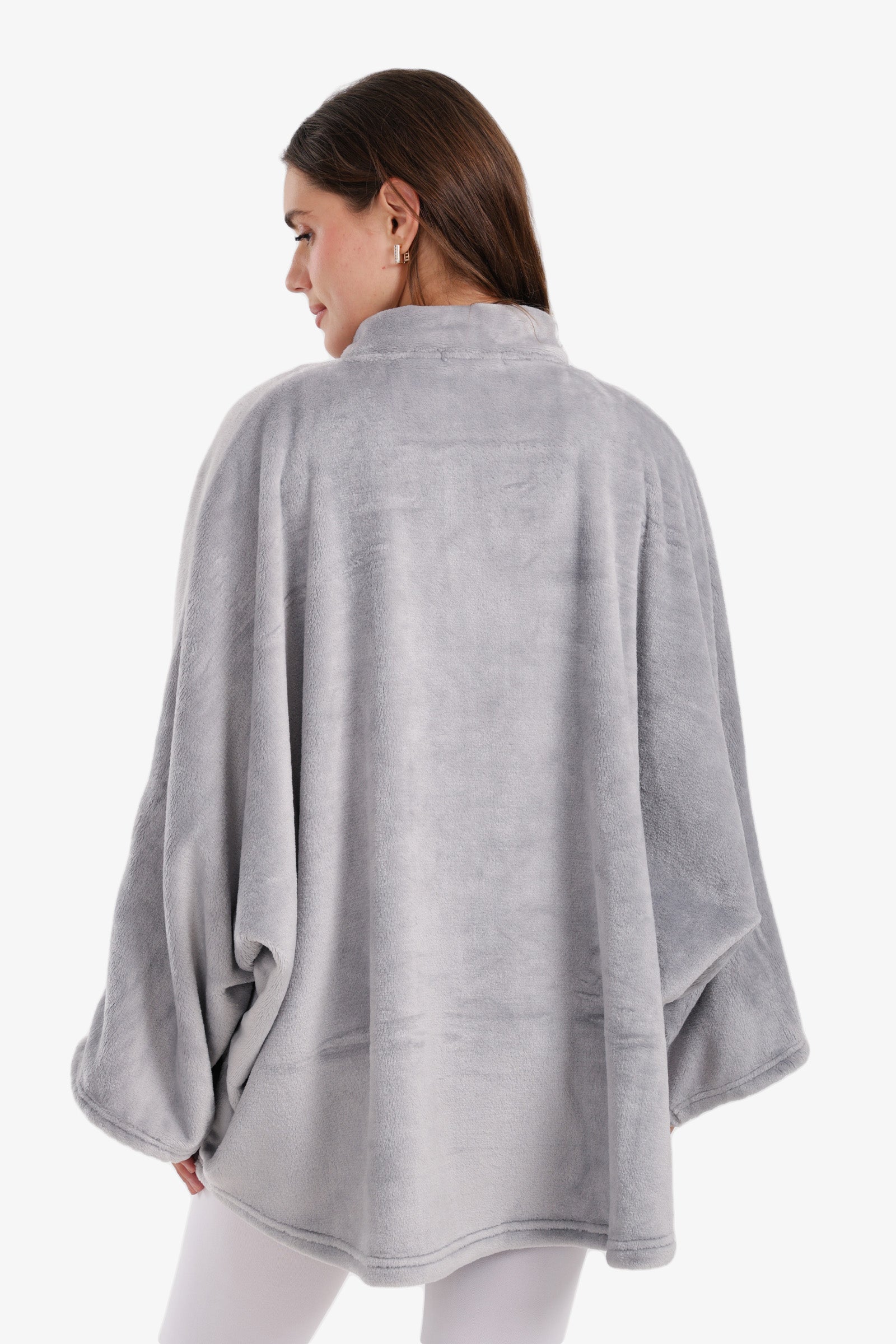 Velvet Poncho Wearable Blanket