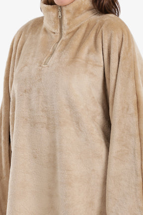 Velvet Poncho Wearable Blanket