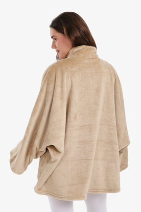 Velvet Poncho Wearable Blanket