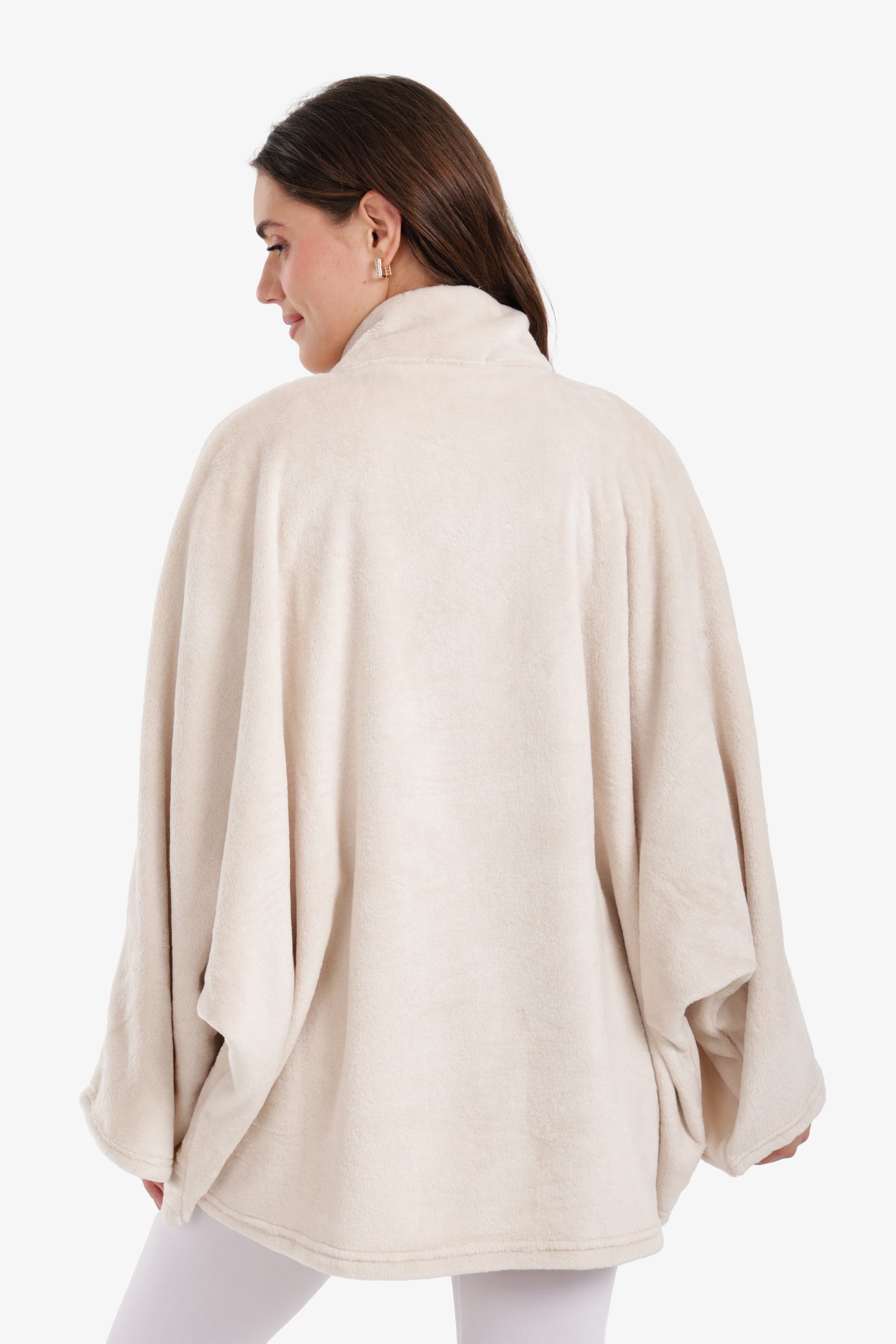 Velvet Poncho Wearable Blanket