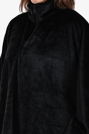 Velvet Poncho Wearable Blanket