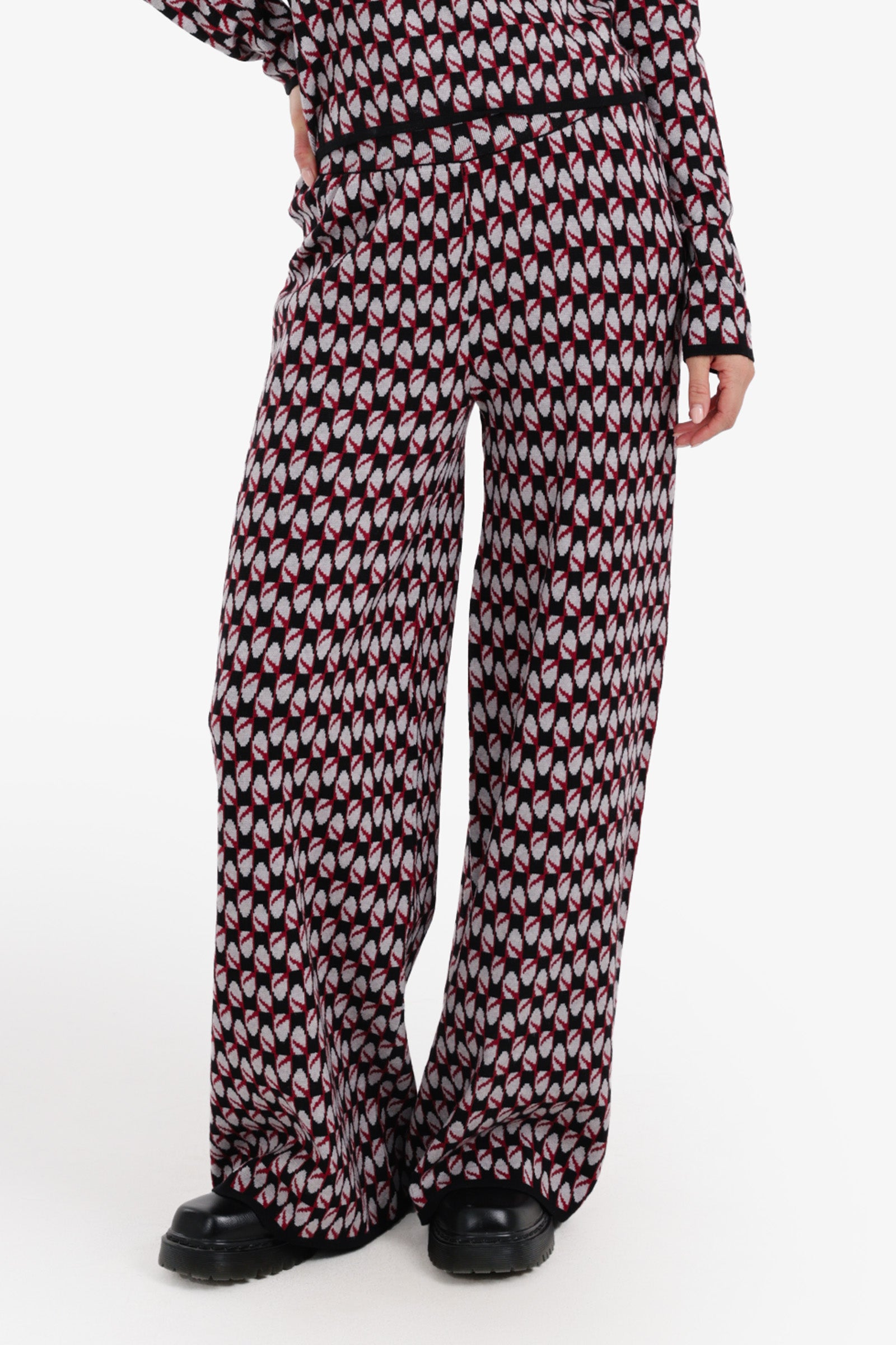 Self Pattern Lounge Pants