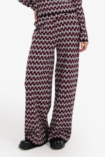 Self Pattern Lounge Pants