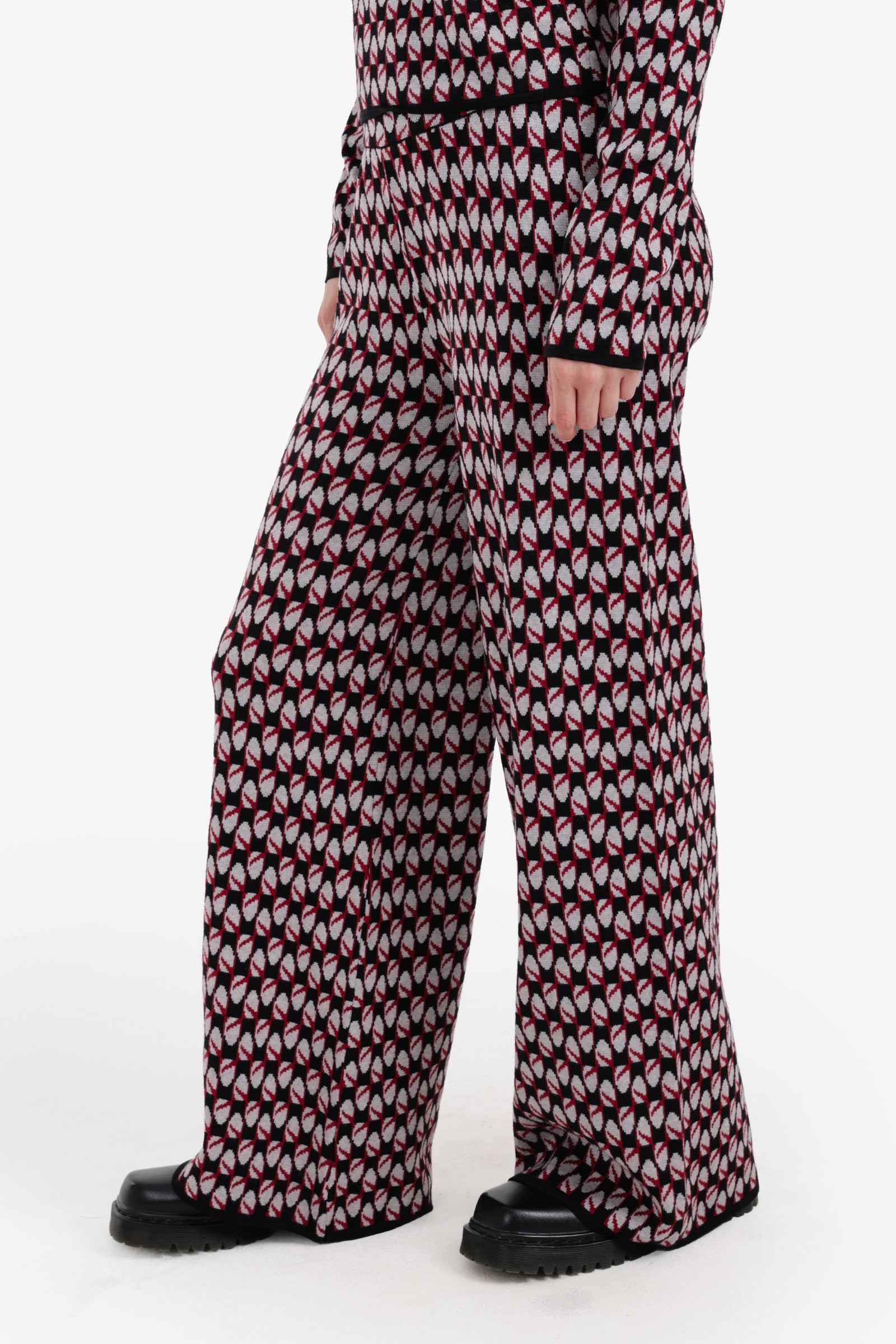 Self Pattern Lounge Pants