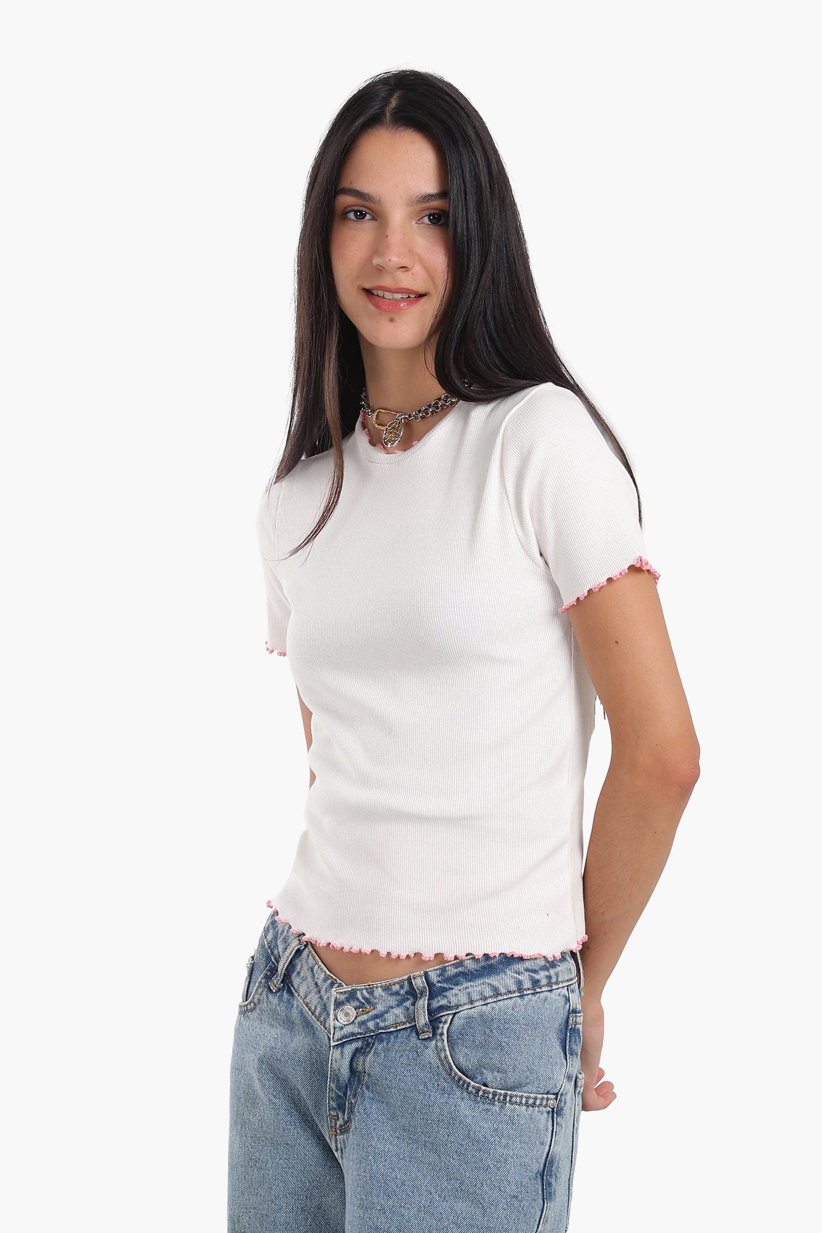 Top with Colored Edges