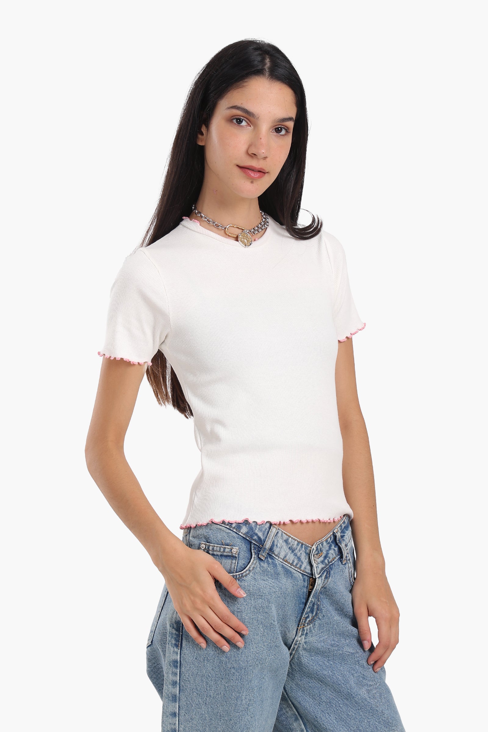 Top with Colored Edges