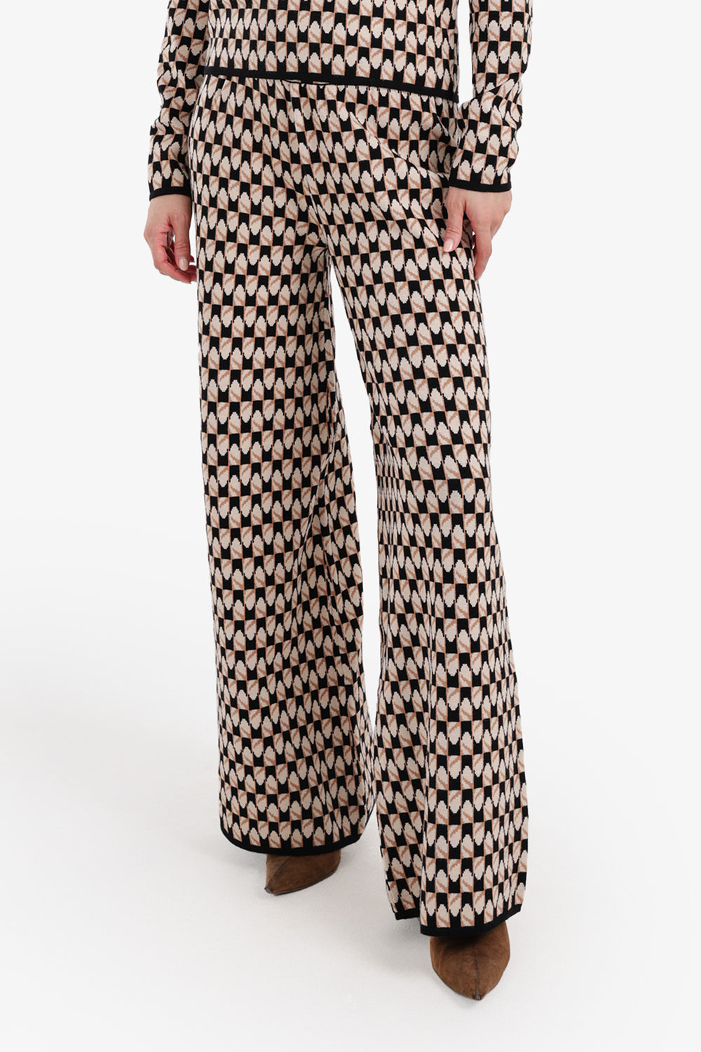 Self Pattern Lounge Pants