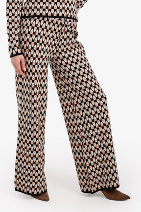 Self Pattern Lounge Pants