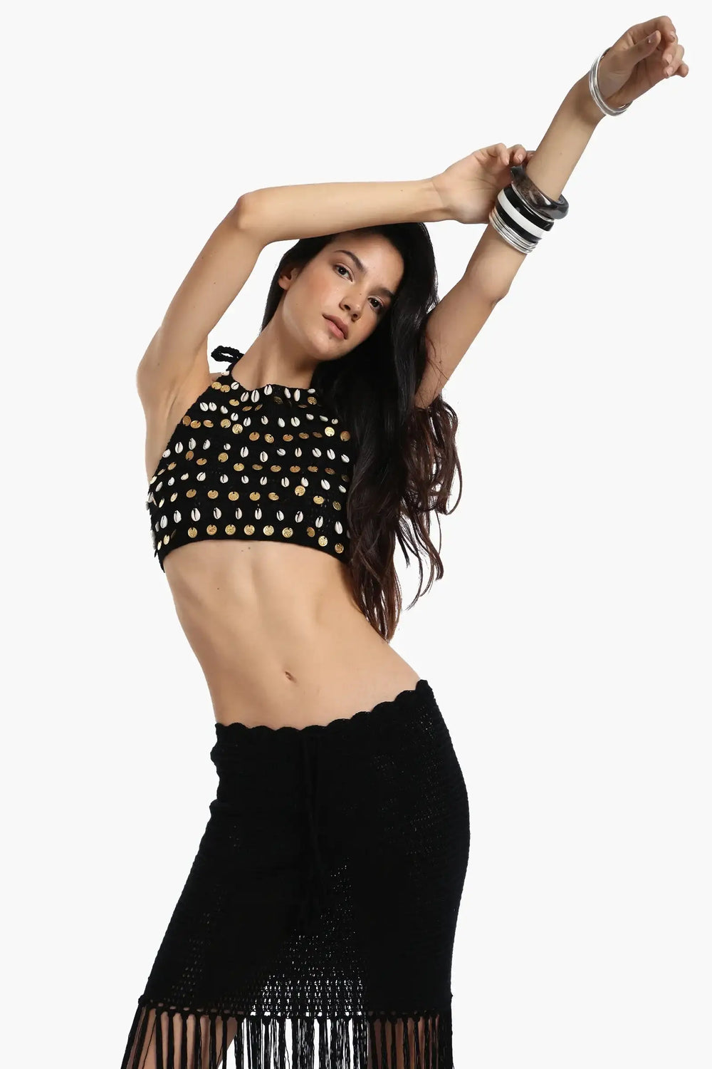 Top with Shell & Coins