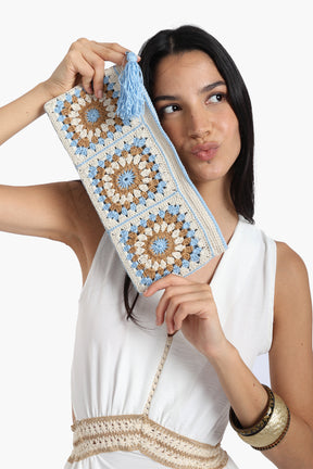 Granny Squares Beach Bag