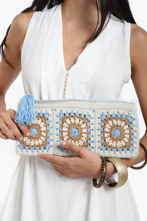 Granny Squares Beach Bag