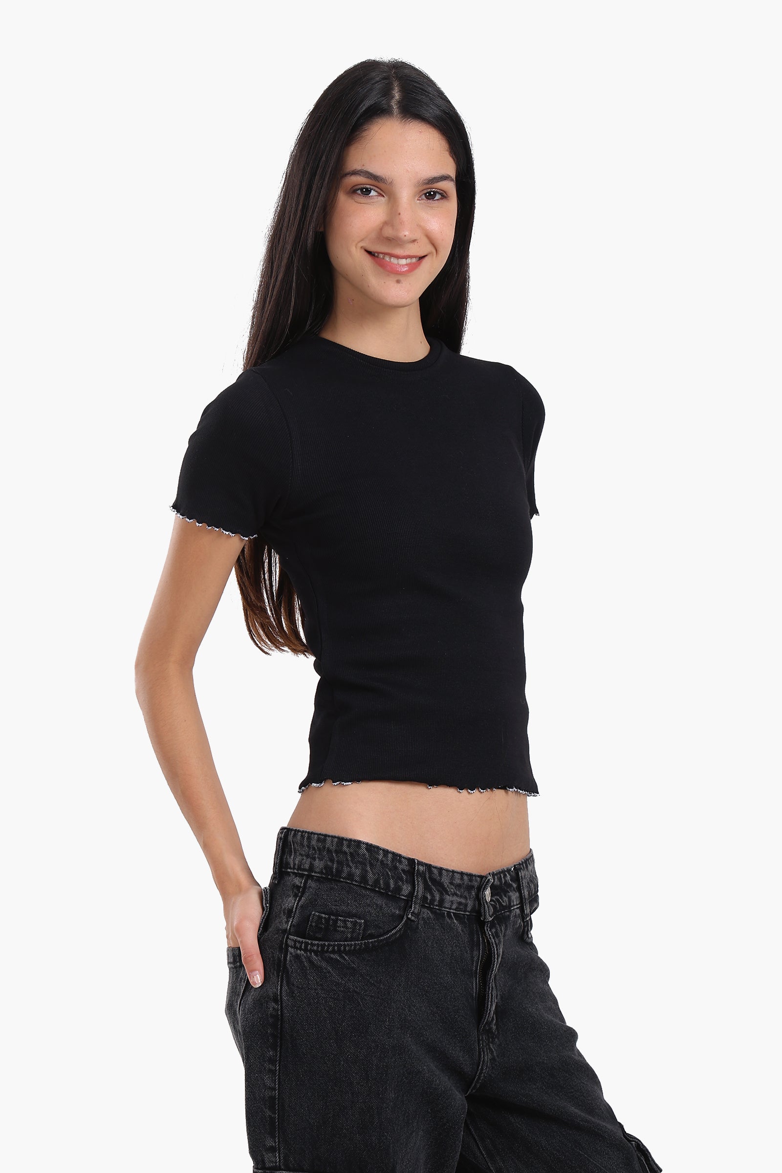 Top with Colored Edges