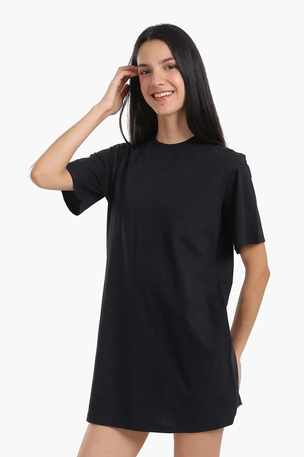 Short Sleeves Cotton Dress