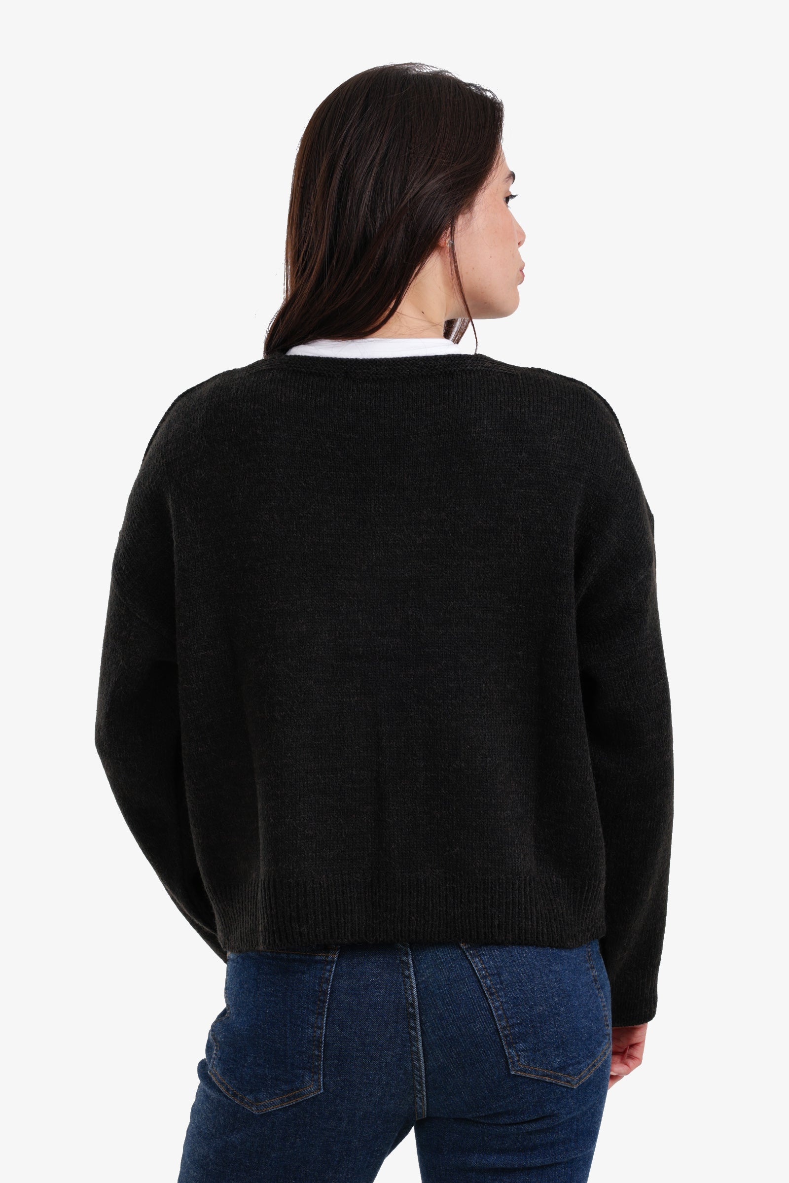 كارديجان بأزرار أمامية