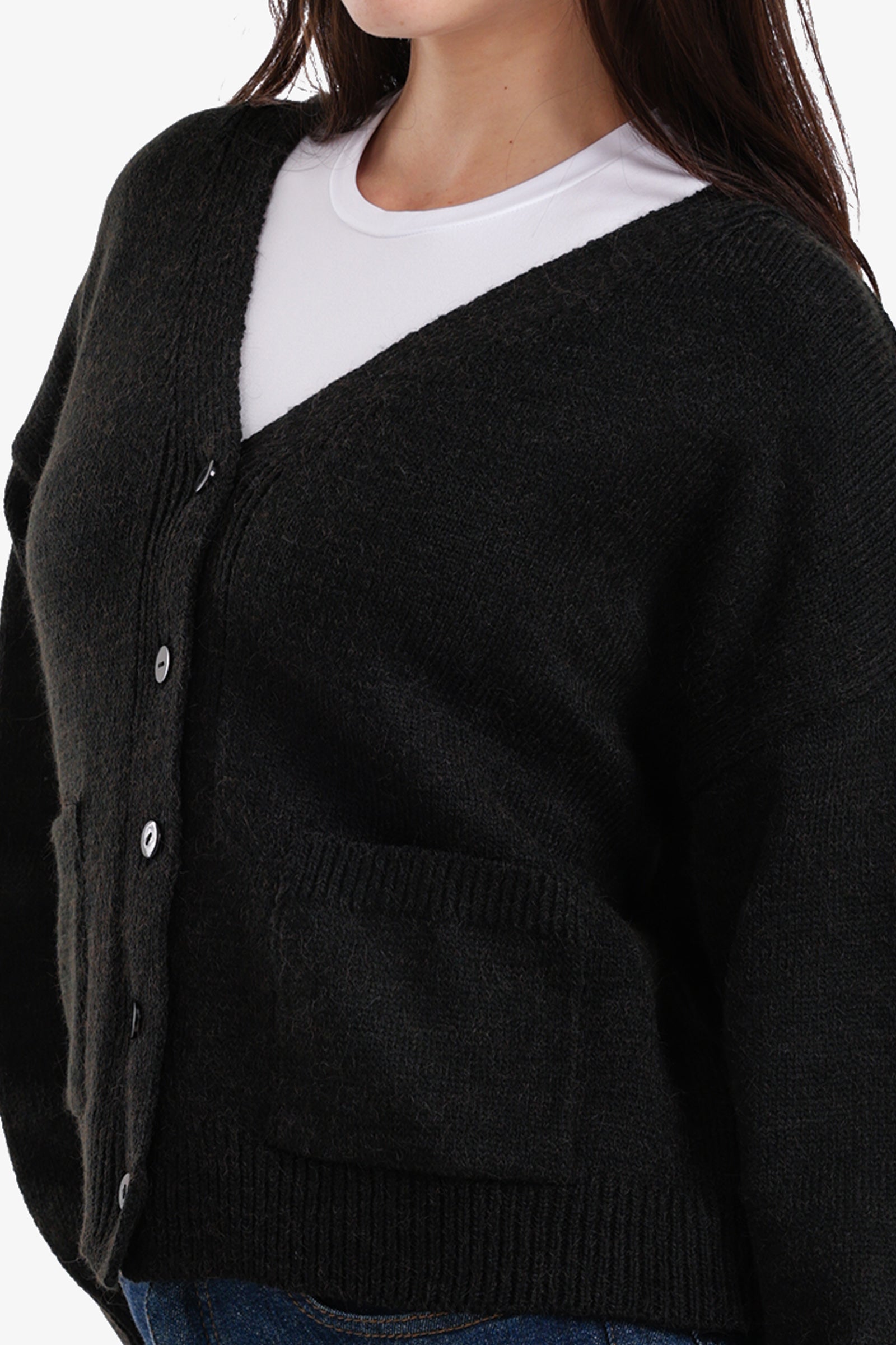 كارديجان بأزرار أمامية