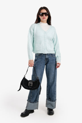 كارديجان بأزرار أمامية