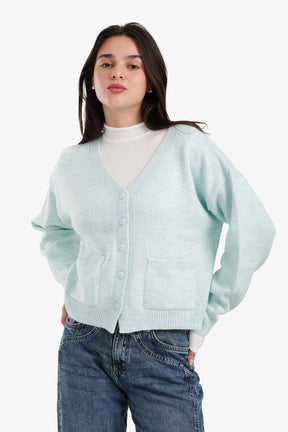 كارديجان بأزرار أمامية
