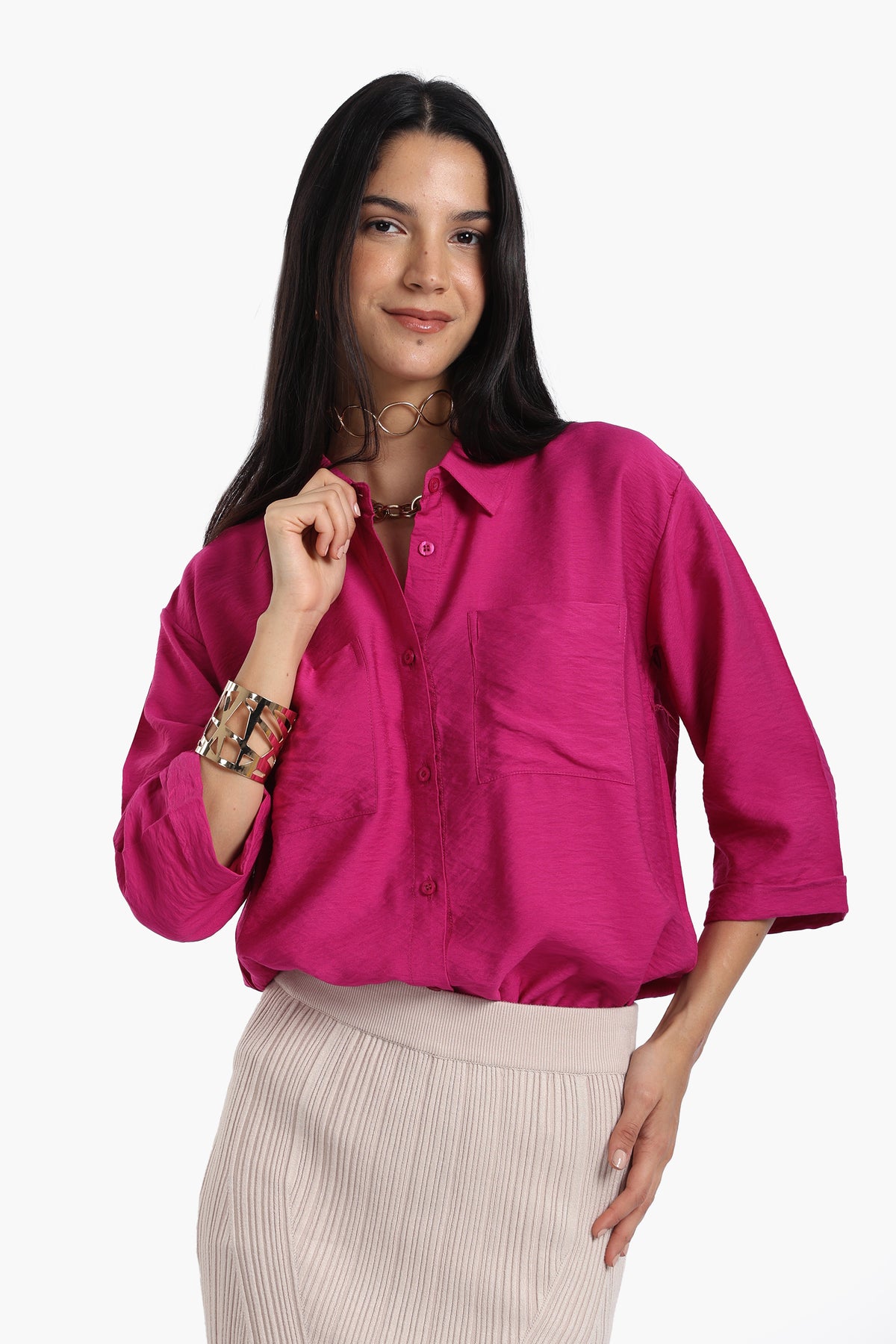 Shirt with Chest Pockets