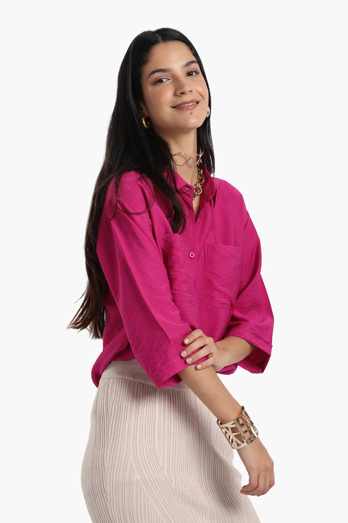 Shirt with Chest Pockets