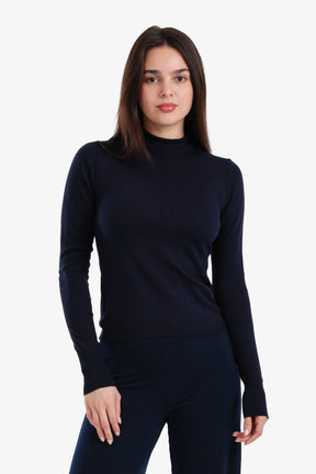 Slim Mock Neck Top