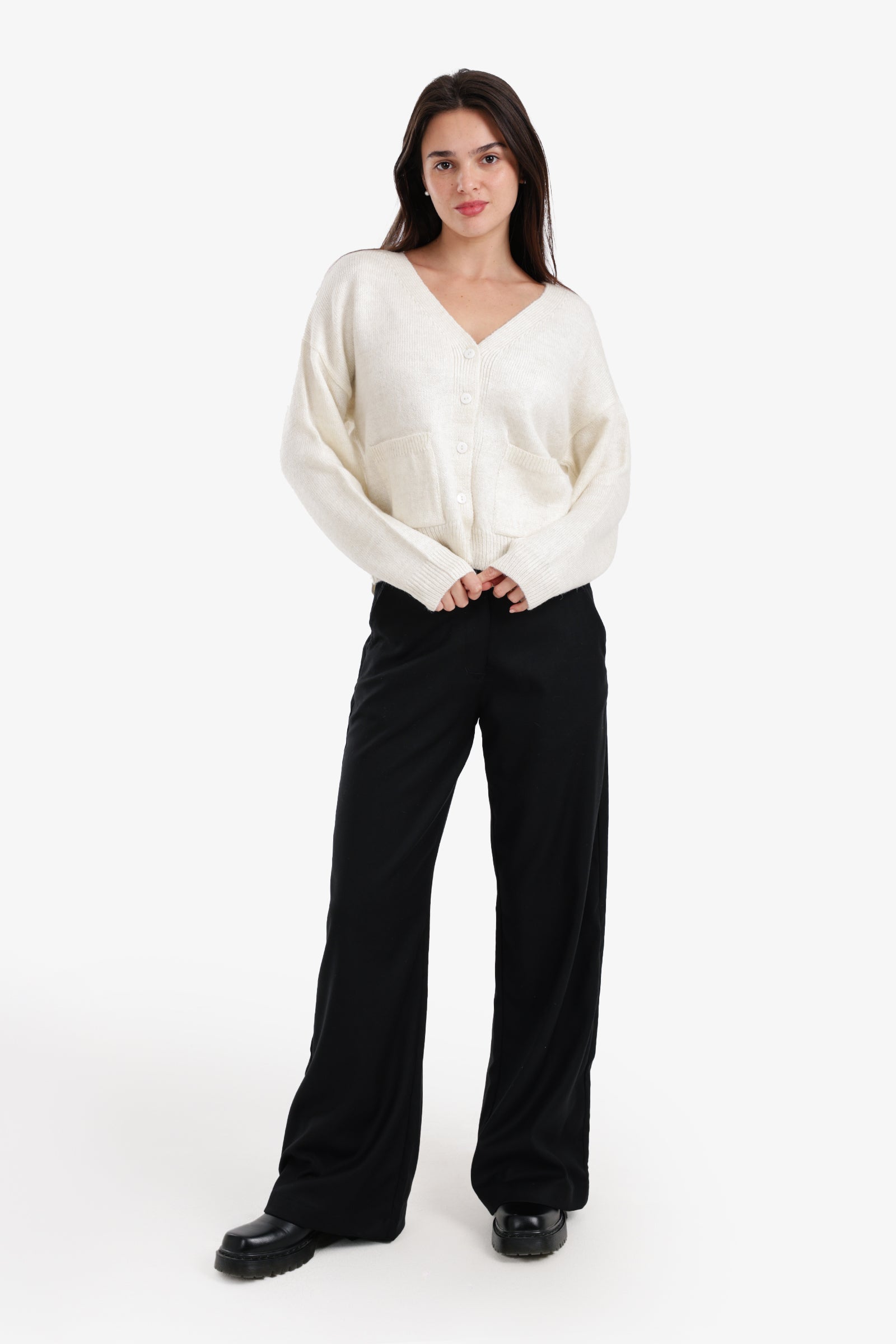 كارديجان بأزرار أمامية