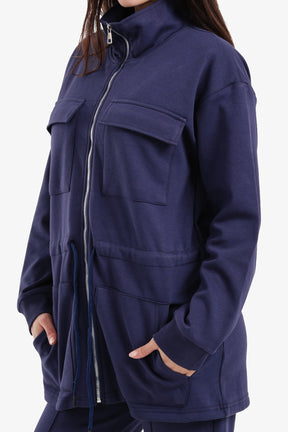 Utility-Pocket Lounge Jacket
