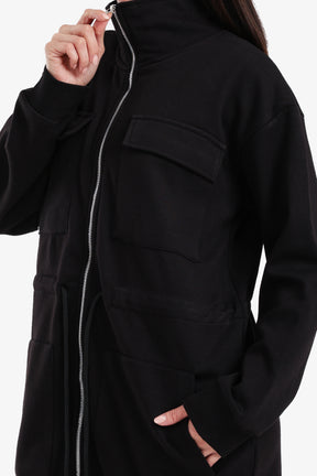 Utility-Pocket Lounge Jacket