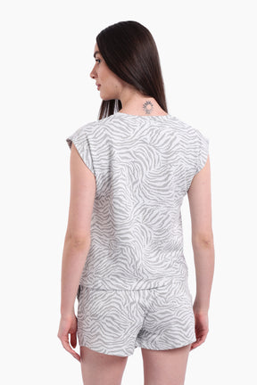 Pyjama Set with Cap Sleeves