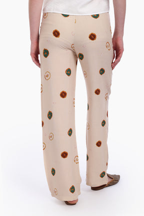 High Rise Printed Pants
