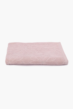 Flower Ribbed Towel - 140*70cm