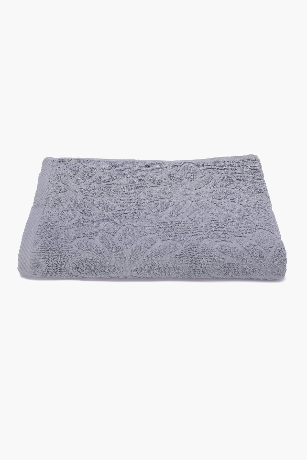 Flower Ribbed Towel - 140*70cm