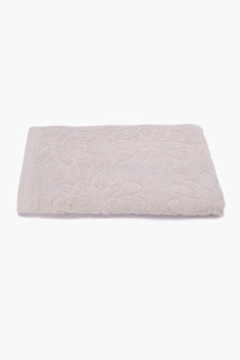 Flower Ribbed Towel - 140*70cm