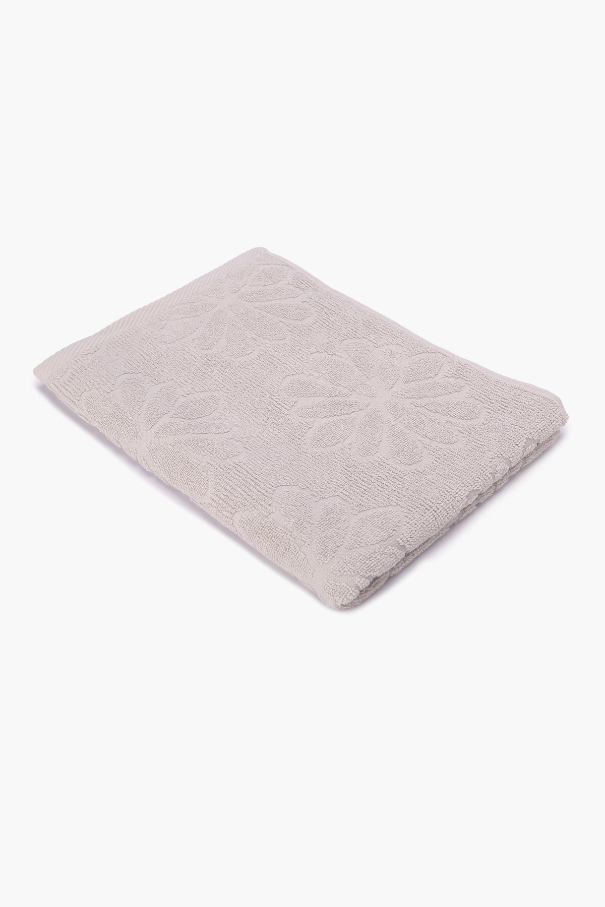 Flower Ribbed Towel - 160*90cm