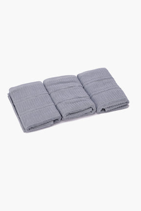 Textured Towel Set - 3 Pcs