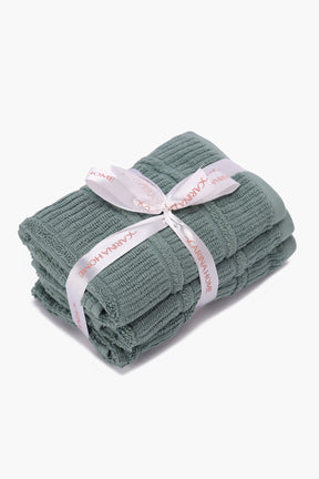 Textured Towel Set - 3 Pcs