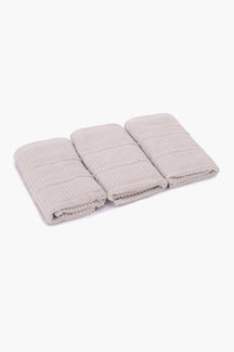 Textured Towel Set - 3 Pcs