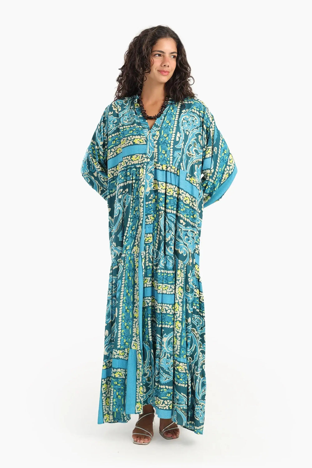 Chic Printed Maxi Dress