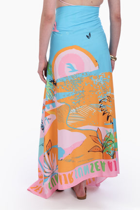 Summery Beach Sarong Wrap