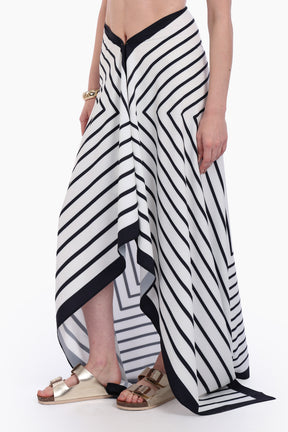 Black & White Beach Sarong Wrap