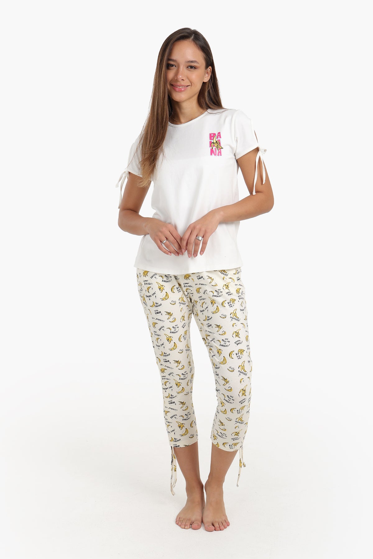 Pyjama Set with Drawstrings