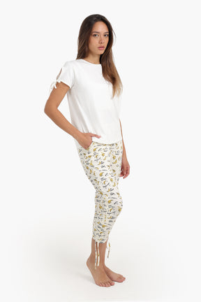 Pyjama Set with Drawstrings