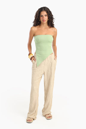 Ribbed Beach Pants with Pockets